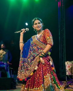 Enhance Your Festive <b>Wardrobe</b> Stunning Designer Silk Navratri Lehenga Choli Set for Party Crafted Elegance Vibrant Tradition - Product Image 4
