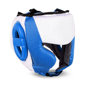 Protector de Cabeza de Boxeo Ajustable de PU Verde con Detalles Dorados, con Malla Transpirable y Cierre de Gancho y Bucle para Adultos, Unisex - Product Image 5