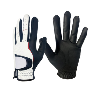 Gants de golf en cuir véritable haute performance, antidérapants, à adhérence souple, pour hommes et femmes, assurant un ajustement flexible, une construction respirante et fiable - Product Image 1