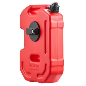 Contenitore Carburante Portatile da 2,6 Galloni per Moto, Sicuro e Antigoccia, con Flusso Massimo di 15 L/min, Beccuccio per Carburante e Supporto Bloccabile - Product Image 6