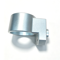 Support de fixation de moteur en alliage d'aluminium de précision CNC pour bras robotique, pièces usinées sur mesure