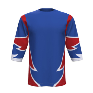 Uniforme de hockey sur glace unisexe en polyester, vêtements de sport respirants à séchage rapide, vêtements de hockey pour adultes personnalisés par sublimation OEM - Product Image 4