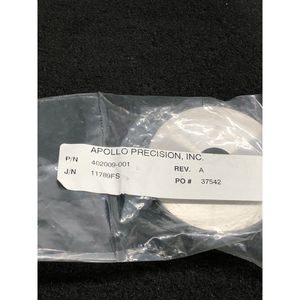 Rondelle de retenue FSI APOLLO PRECISION 402009-001 - Équipements et pièces semi-conductrices de confiance à l'échelle mondiale chez - Product Image 3