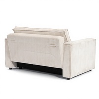 OEM ODM Übergroßes Modulares Schlafsofa Tiefe Sitzfläche Cord-Stoff mit Breiten Rippen Komfortabler Lounge-Sessel für Wohnzimmer