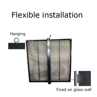 Écrans LED transparents P3.91-7.82mm pour publicité, ascenseurs, centres commerciaux, murs vidéo, vitrines intérieures, IP54