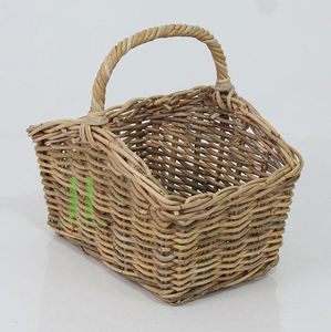 Panier de rangement en rotin tressé à la main en forme d'arc avec couvercle – Haute qualité, nouveau design, fabriqué au Vietnam - Product Image 4