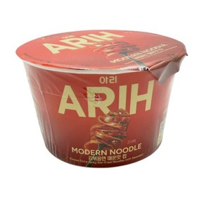 Fideos Instantáneos Coreanos Extra Picantes en Vaso 125g ARIH Ramen Salteado con Algas Listo para Comer al por Mayor - Product Image 1