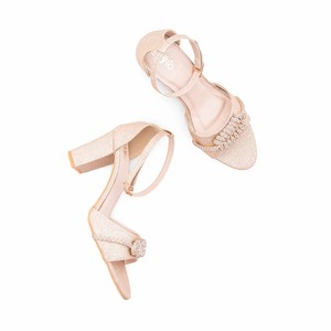 Luxury Golden Fancy <b>Bridal</b> <b>Sandals</b> for Women Crystal Embellished <b>Flat</b> Wedding Shoes Elegant Festive <b>Sandals</b> - Product Image 5