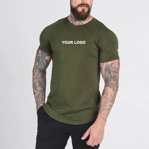 Camiseta de Algodón Premium para Hombre con Logotipo Personalizado, Estilo Urbano, para Gimnasio, Deportivo e Informal - Product Image 3
