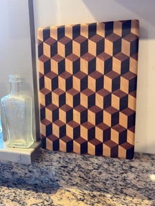 Tabla de Cortar de Madera, Forma Rectangular, Color Natural, para Utensilios de Cocina con Asa, para Restaurante - Product Image 5