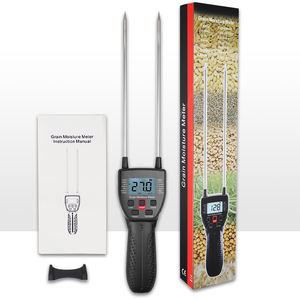 Medidor Digital de Humedad de Granos, Analizador de Contenido de Agua con Sonda Metálica de 11.81 Pulgadas para 14 Granos: Trigo, Maíz, Arroz, Cacahuete, Soja - Product Image 2