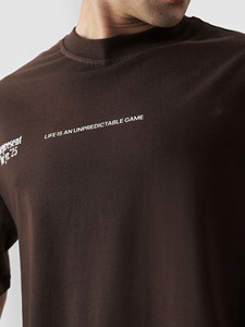 <b>Men</b>’s Minimalist Slogan <b>T</b>-<b>Shirt</b> Premium Cotton Crew Neck Short Sleeve Casual Graphic Tee Solid <b>Brown</b> Basic Fashion Top Printed Q - Product Image 2