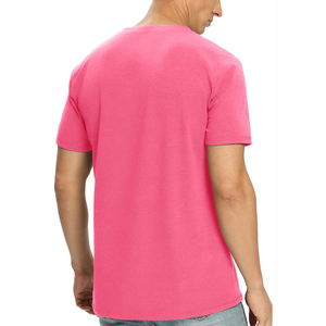 Las mejores camisetas básicas modernas para hombre, de algodón, transpirables, suaves al tacto, con cuello redondo, manga corta, para uso diario, ropa de verano en venta. - Product Image 2