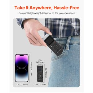 Registratore Digitale ad Attivazione Vocale 128GB per Riunioni, Dispositivo di Registrazione Audio Protetto da Password con Riproduzione e Connettività USB - Product Image 6