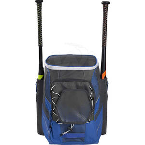 Mochila de Béisbol para Jóvenes y Adultos, Bolsa Deportiva de Gran Capacidad de Poliéster con 2 Compartimentos para Bates y Zapatos, Estilo Casual, Color Sólido - Product Image 3