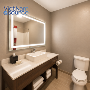 Muebles de hotel listos para instalar de la marca Red Roof Inn, fabricados para propietarios de hoteles con MDF de grado comercial, fábrica en Vietnam. - Product Image 2