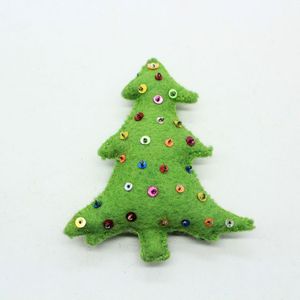 Handmade Felt Christmas Tree Ornament <b>Wool</b> Felt Holiday Decoration Christmas Home Decor - Product Image 4