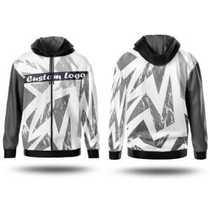 Sweat à capuche d'hiver personnalisé en coton 100% écologique pour hommes et femmes, avec impression numérique, design 3D et graphismes personnalisés - Product Image 6