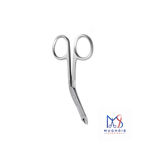 Pince à épiler de style ciseaux, demi-mate et demi-miroir, en acier inoxydable, pince à épiler pour manucure, pointe inclinée, outil de beauté durable pour usage domestique - Product Image 2
