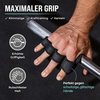 Poignées de musculation, l'alternative aux gants de sport, pour la calisthénie et la musculation, fini les gants de gym transpirants