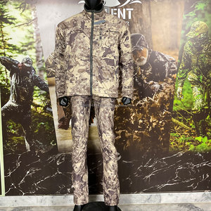 Unisex Outdoor Hunting Tactical <b>Soft</b> <b>Shell</b> <b>Hooded</b> <b>Jacket</b> Breathable Waterproof Windproof 10,000mm Print Pattern Gear Zipper - Product Image 3
