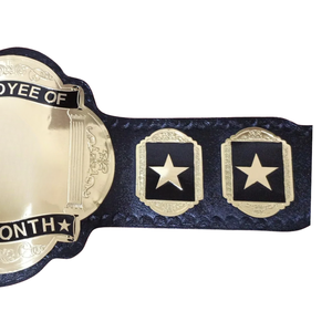 Ceinture de champion du mois pour employés de haute qualité, trophée personnalisé, ceinture sportive sur mesure de haute qualité, unique pour les entreprises - Product Image 3