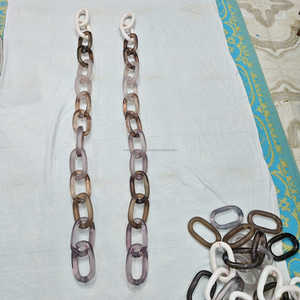 โซ่เรซิ่นสีใหม่ ตกแต่งผนังห้องนั่งเล่น ของตกแต่งบ้าน สไตล์สวยงาม ราคาประหยัด - Product Image 3