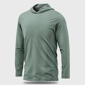 Nueva Camisa Larga de Pesca Impermeable, Transpirable y de Secado Rápido, de Spandex/Poliéster, Ropa Deportiva Cómoda para Hombre - Product Image 1