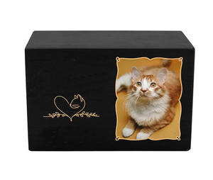 Urna de Madera para Cenizas de Mascotas, Urnas de Madera para Cenizas de Perros y Gatos, Urnas de Madera de Palisandro a Bajo Precio - Product Image 4