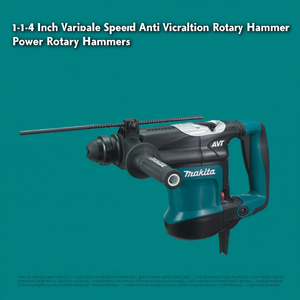 Martillo Perforador Rotatorio de Demolición de Velocidad Variable de 1-1/4 Pulgadas con Sistema Antivibración - Product Image 2