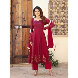 Ensemble de costume en soie satinée peinte à la main Kiara, disponible en taille XS - Product Image 4