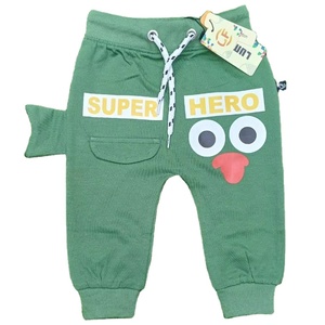 Pantalon de survêtement taille moyenne 100% coton pour bébé et enfant en bas âge pantalon de sport pour garçons et filles décontracté en gros polaire - Product Image 2