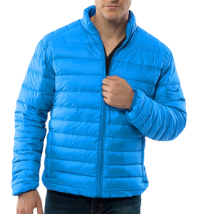 New Design Fashion Wholesale Custom Patchwork Unisex Puffer Jacket Breathable Solid All <b>Colours</b> - Product Image 5