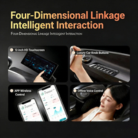 Fauteuil de massage 4D contrôlé par IA, mécanisme à double cœur, analyse des signes vitaux, rail flexible, contrôle par application pour le bien-être
