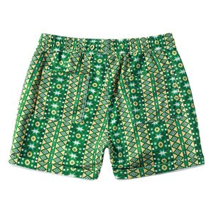 Pantalones cortos de verano para hombre, estampados, con cintura elástica y cordón, informales, para la playa, vacaciones, coloridos, ligeros, blancos, para nadar en la playa - Product Image 4