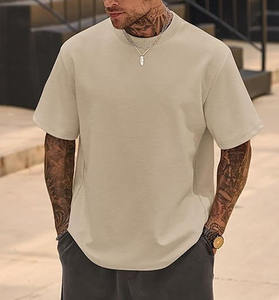 T-shirt Homme Oversize Coupe Ample 100% Coton Décontracté Streetwear Respirant Léger Été Usage Quotidien Manches Courtes Style Vintage - Product Image 2