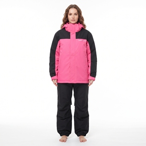 Combinaison de ski pour femme, veste et pantalon imperméables et coupe-vent, respirants, vêtements chauds pour l'extérieur, hiver - Product Image 1
