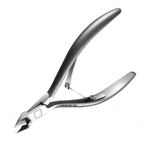 Alicates Profesionales de Acero Inoxidable de 4 Pulgadas para Cutículas, con Mango Antideslizante, Herramientas de Manicura y Pedicura, Nuevo Diseño - Product Image 1