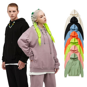 Sweat à capuche surdimensionné vierge en polaire de haute qualité Sweats à capuche et sweat-shirts unisexes personnalisés grande taille pour hommes - Product Image 1