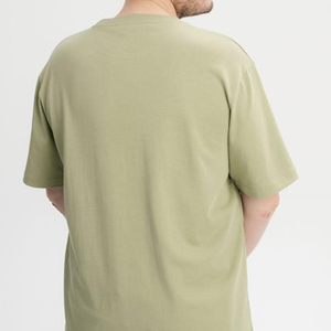 เสื้อยืดคอตตอนผู้ชายไซส์ใหญ่ ดีไซน์ใหม่ตามสั่ง ผู้ผลิตที่ดีที่สุด จำหน่ายเสื้อยืดผู้ชายไซส์ใหญ่จำนวนมาก - Product Image 3