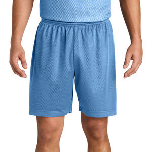 Shorts Bermuda Homme en Coton Gris Clair Uni avec Cordon de Serrage, Taille Mi-Haute, Décontracté, Respirant, Tissu Tissé - Product Image 4