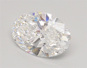 เพชรรูปไข่ขนาด 2.05 กะรัต แบบเม็ดเดี่ยว ความสะอาดระดับ VVS1 สีใส - Product Image 4