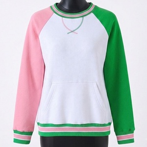 Custom Logo Puff Printing Crewneck Embroidery Patch university Manufacturer Embroidered Unisex Knitted Crewneck Sweatshirt - Product Image 1