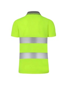เสื้อเชิ้ตผู้ชายแบบถักสะท้อนแสงสำหรับงานก่อสร้าง ขายดี ปักโลโก้ได้ กันน้ำ ผ้าฝ้าย 100% กันยับ สวมใส่สบาย - Product Image 2