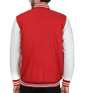 High Quality Slim Fit Wool Unisex Casual Varsity <b>Jacket</b> Stand Collar Hot Sale Windproof Professional Casual Use Front Hooded - Product Image 3