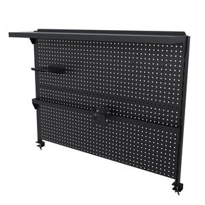 Organizzatore in Acciaio con Pannello Forato 43x35 Pollici con Supporto Singolo per Monitor e Pannello Mobile per Gaming - Product Image 3
