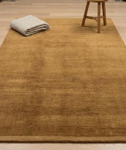 Alfombra Moderna Hecha a Mano de Lana Abstracta Antideslizante con Textura Suave y Afelpada, Alfombra Contemporánea para Hogar, Hotel y Oficina - Product Image 1