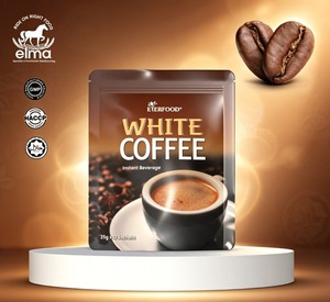 Café Blanco Clásico Malayo de Marca Privada OEM, Mezcla Instantánea con Crema Vegetal, Sabor Amargo, Aroma Intenso, Empaquetado en Bolsa - Product Image 1
