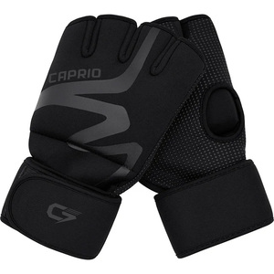 Classic <b>Black</b> Boxing Inner <b>Gloves</b> with Wrist Strap Breathable Hand Wrap Training <b>Gloves</b> Custom Logo Sports Protection <b>Gloves</b> - Product Image 5