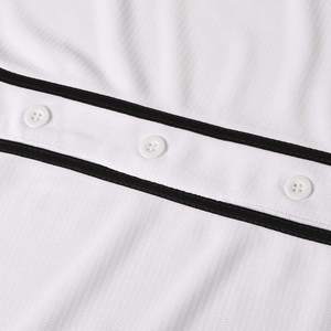 Maillots de baseball et de softball personnalisés de haute qualité, sublimés, 100 % polyester, nom du joueur, manches courtes, logo sur le devant, séchage rapide - Product Image 4